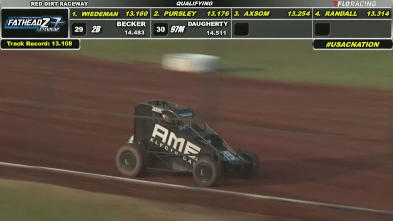 LIVE: USAC National Midget Qualifying | Red Dirt Raceway 7.13.2021