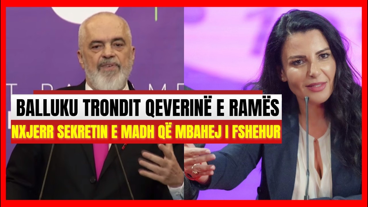 Belinda Balluku trondit Edi Ramën-Nxjerr sekretin që mbahej i fshehur: Ju tregon tani se...