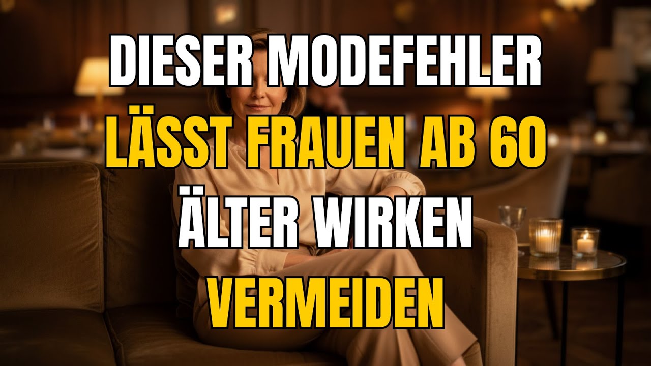 Die EINE Sache, die Frauen ab 60 niemals tragen sollten (Tun Sie es)