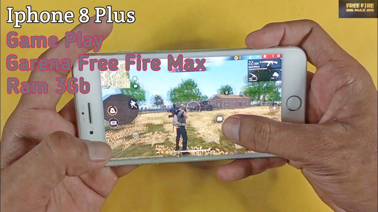 Iphone 8 Plus Game Play & Review | Garena Free Fire Max, Graphics Test, A11 Bionic
