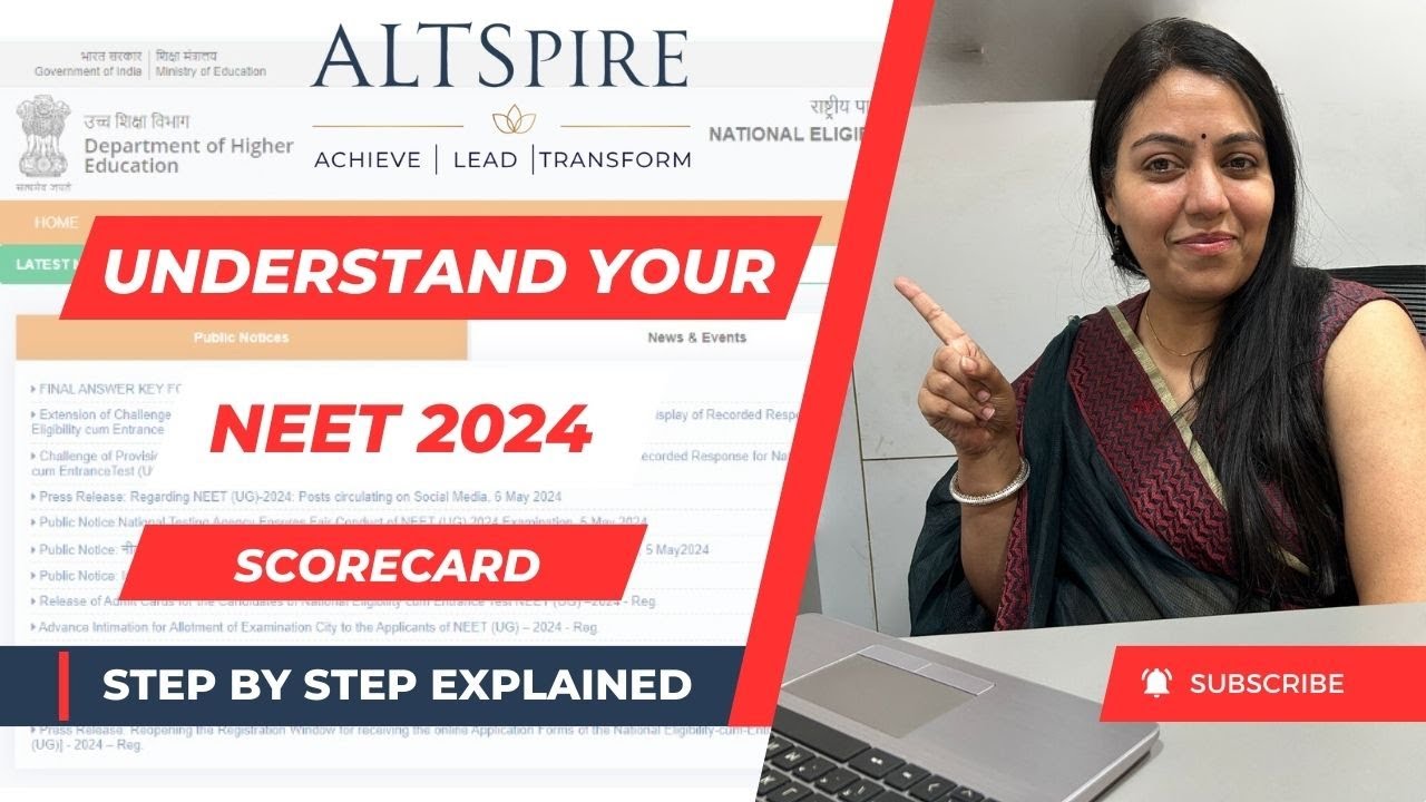 Step-by-Step Guide Check Your NEET Scorecard - NEET Score Card कैसे चेक करें?