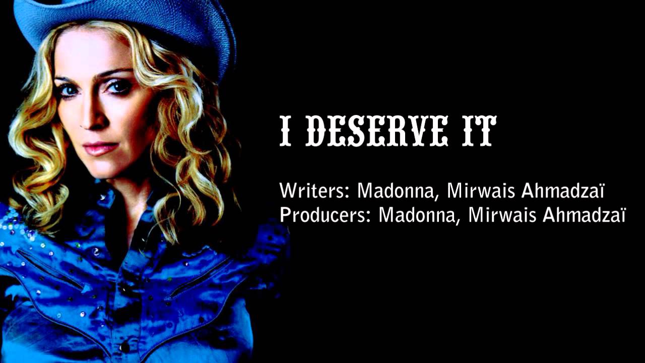I Deserve It - Instrumental