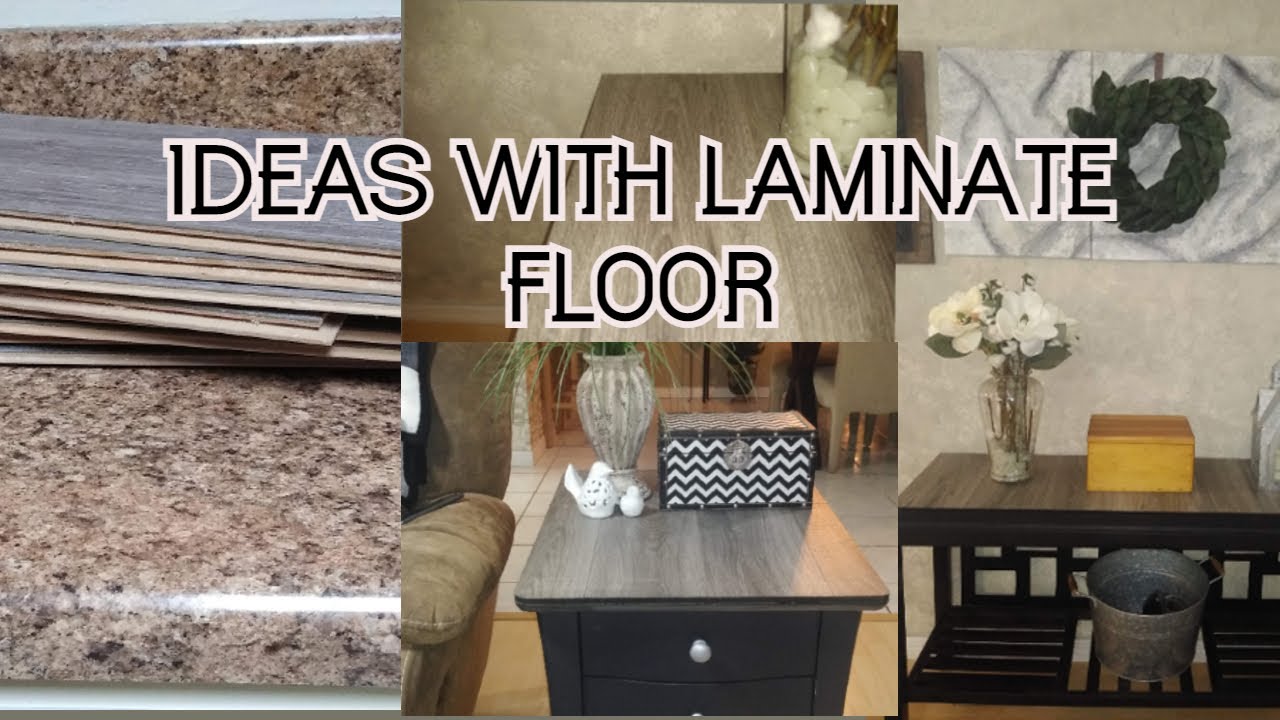 Great Idea with the rest of Laminate floor