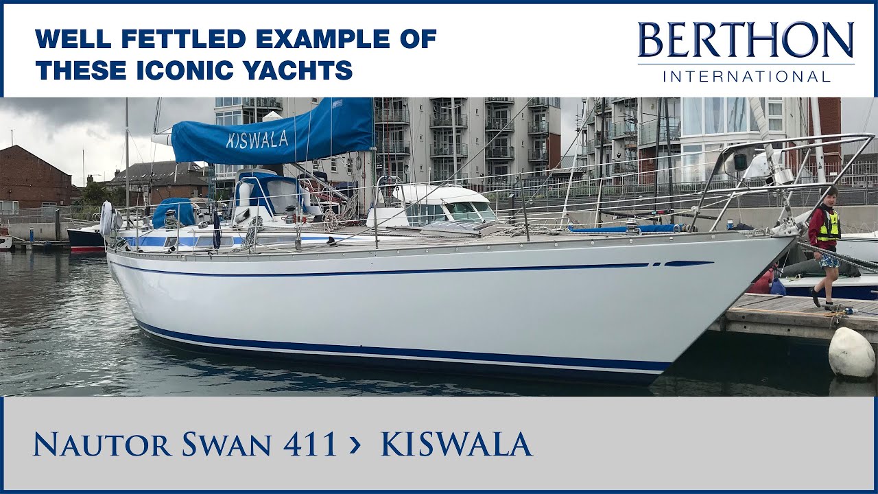 [OFF MARKET] Nautor Swan 411 (KISWALA), with Harry Lightfoot - Yacht for Sale - Berthon Int.