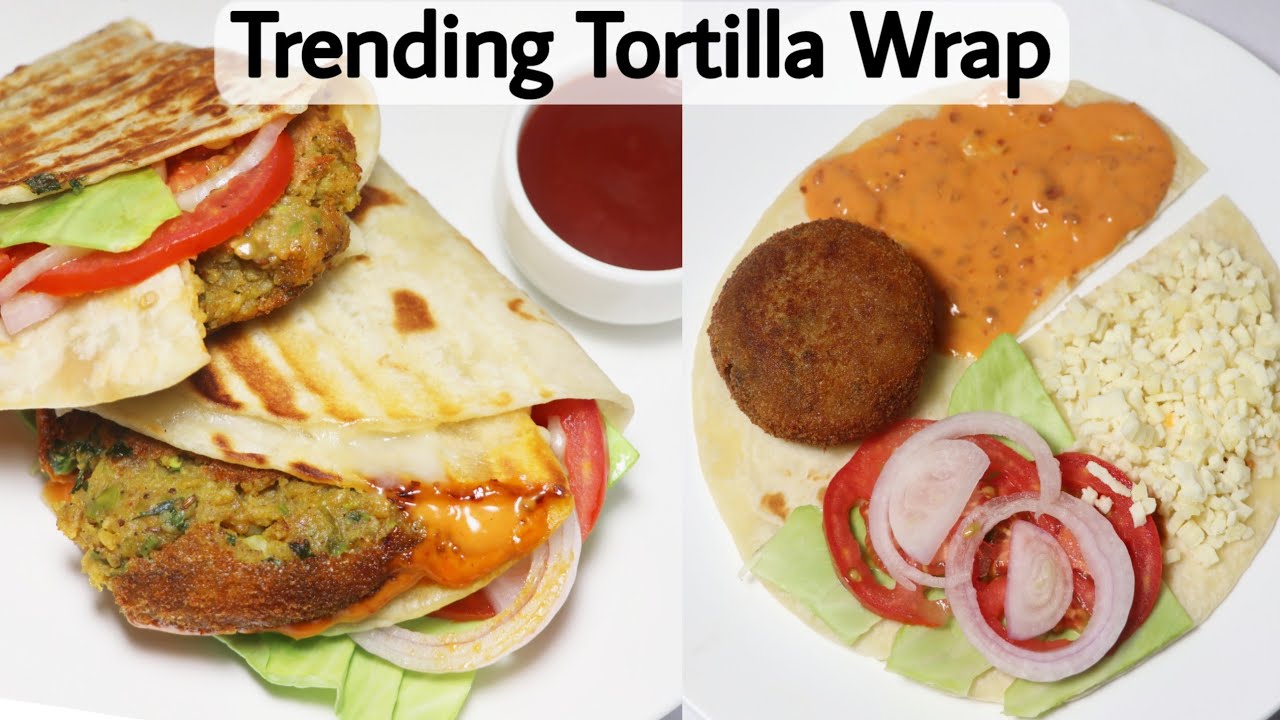 TIKTOK TORTILLA WRAP HACK ||| DELICIOUS TORTILLA LUNCH WRAP READY IN MINUTES ||| SONAL KI RASOI