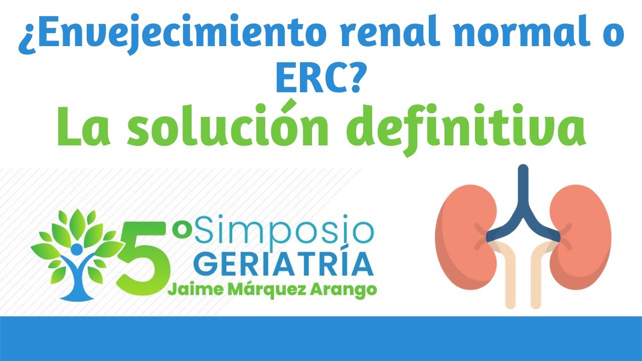 Definición de Enfermedad Renal Crónica en el Adulto Mayor en el 2023