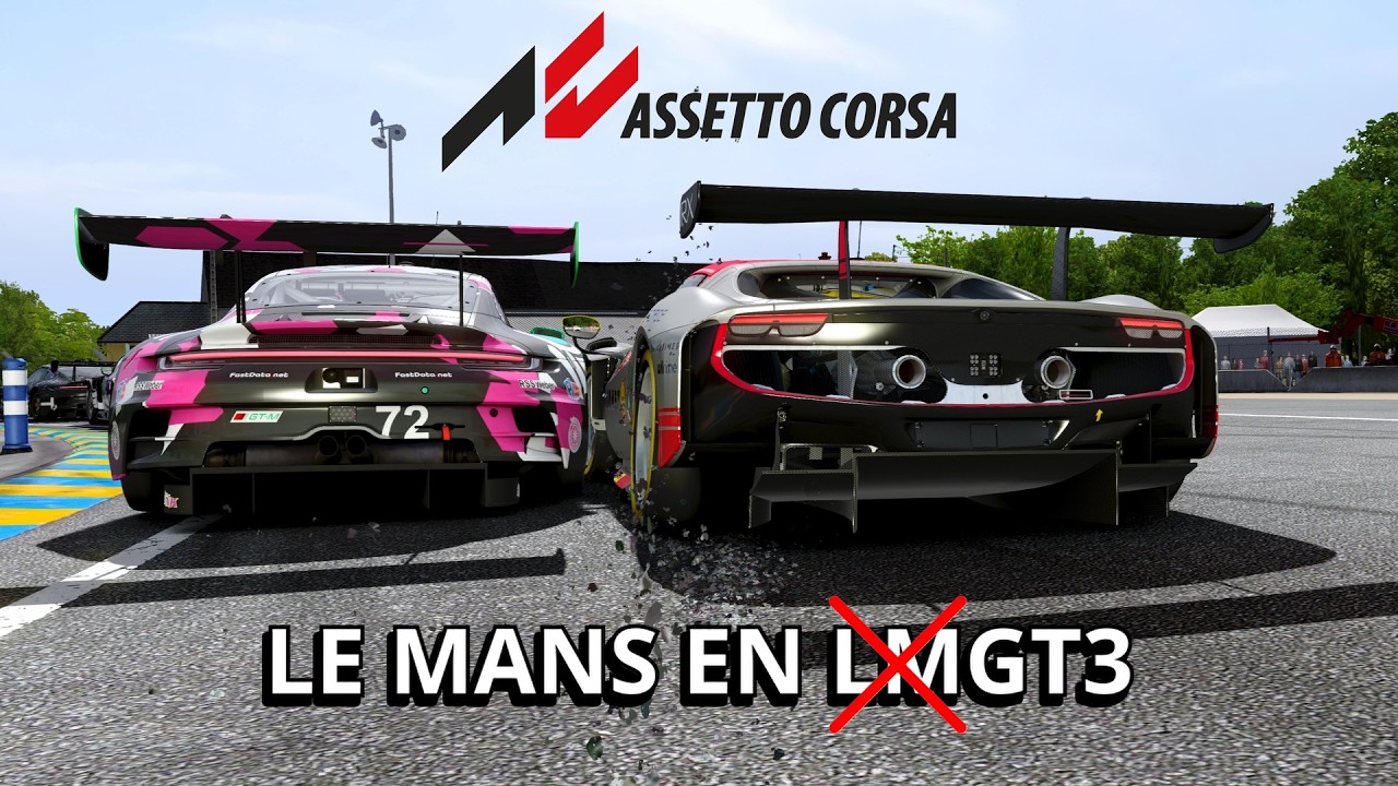 ASSETTO CORSA | EVENT WSS LE MANS EN GT3