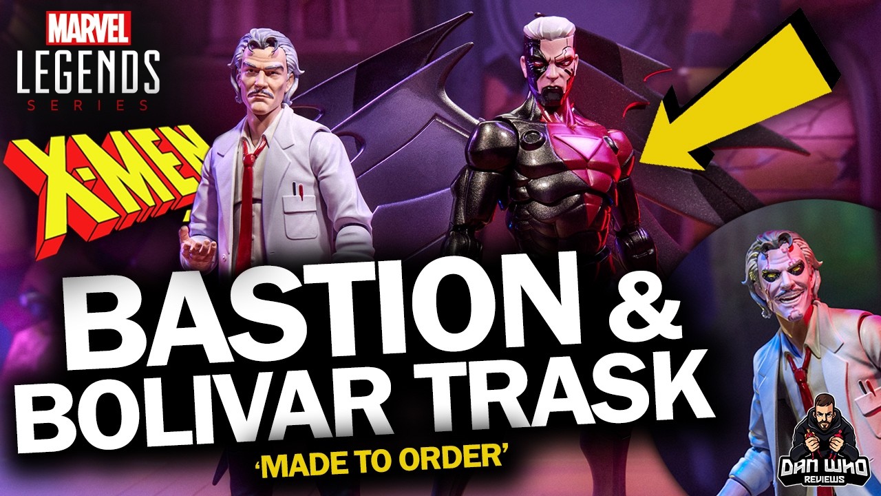 MARVEL LEGENDS X-MEN 97 BASTION & BOLIVAR TRASK (ZESTAW 2 FIGUREK) PREZENTACJA MODELU NA ZAM&Oacute;WIENIE