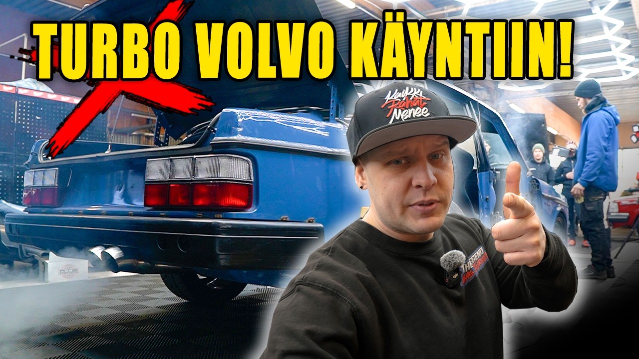 Menikö BIKEFIN volvon startti ilman ongelmia?