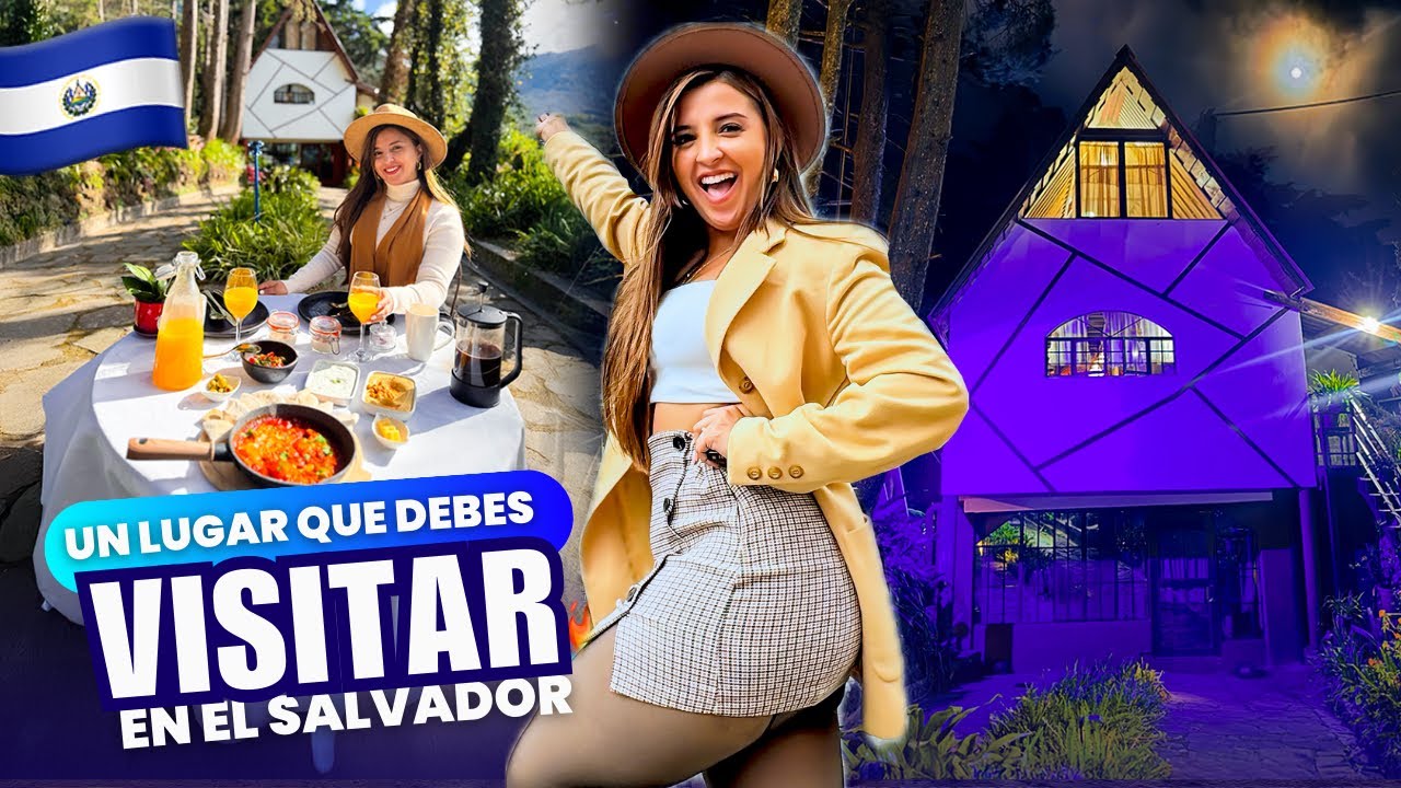 😱HOSPEDAJE de LUJO en LAS MONTAÑAS de EL SALVADOR los naranjos town house 🇸🇻