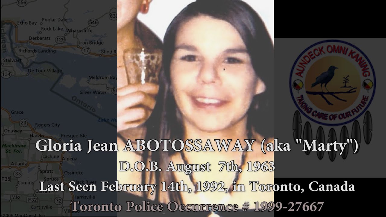 @TorontoPolice Make Appeal in Historical Missing Persons Case from 1992, Gloria Jean ABOTOSSAWAY