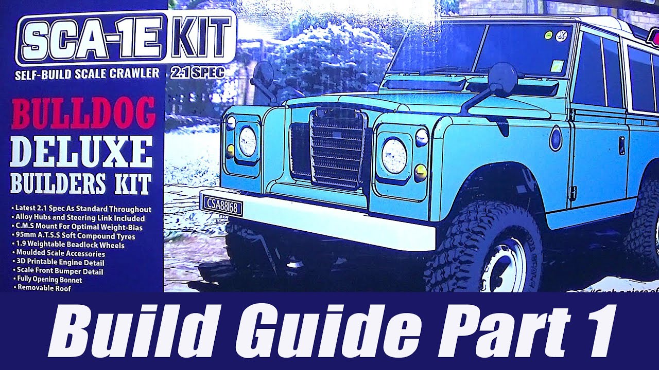 Сборка и советы по сборке Carisma SCA1E 2.1SPEC Bulldog Deluxe Kit, часть 1