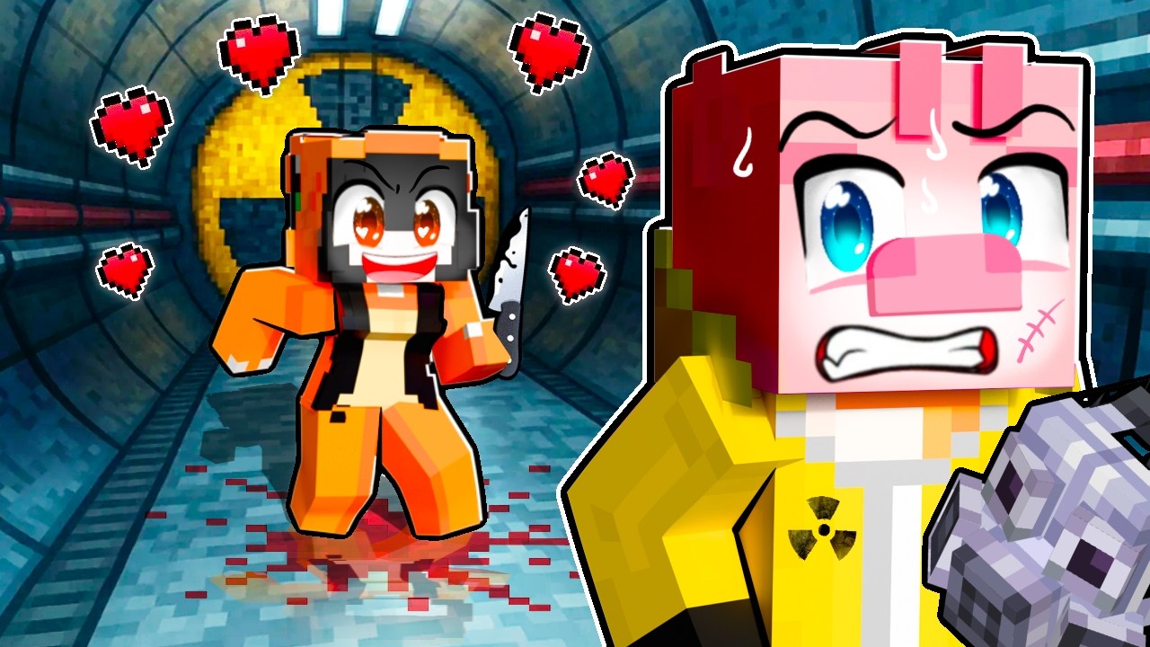 ŠÍLENÉ FANYNKY vs ATOMOVÝ KRYT v Minecraftu!