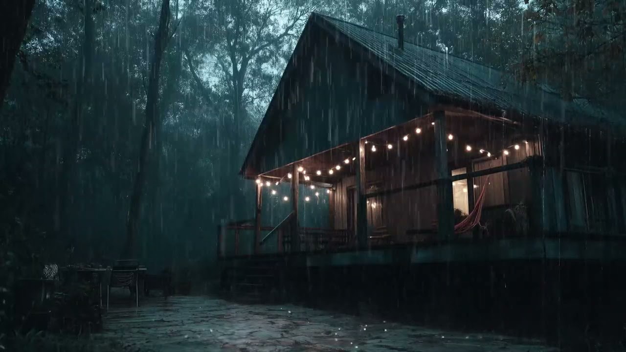 Gentle Rain on a Peaceful Night 🌧️ Calm Rain Sounds to Help You Relax and Sleep Better
