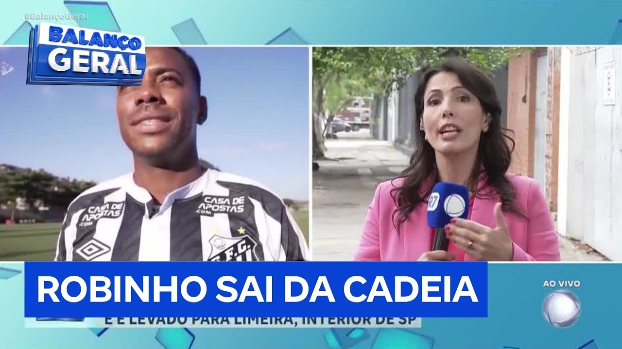 Robinho sai do 'pres&iacute;dio dos famosos' e &eacute; transferido para Limeira (SP)