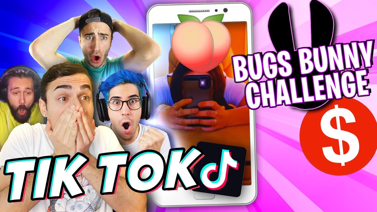 REACTION BUGS BUNNY CHALLENGE! La piu H0T su TIK TOK 🔥