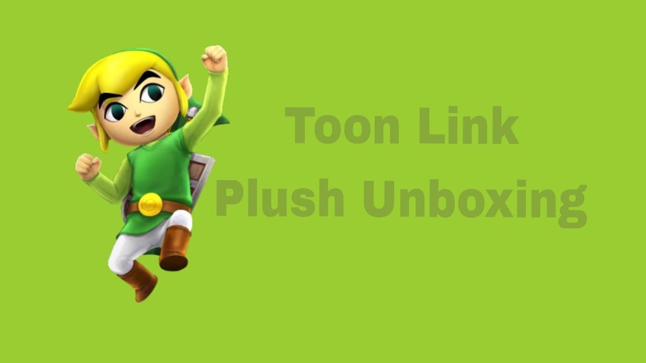 Toon Link Plush Unboxing