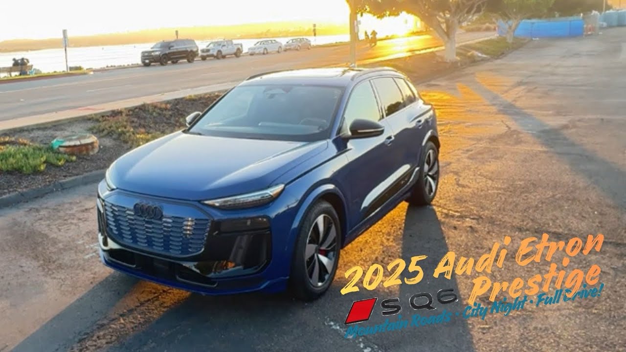 NEW!!! 2025 Audi e-tron SQ6 Prestige POV – Mountain Roads + City Night | Full Drive Review