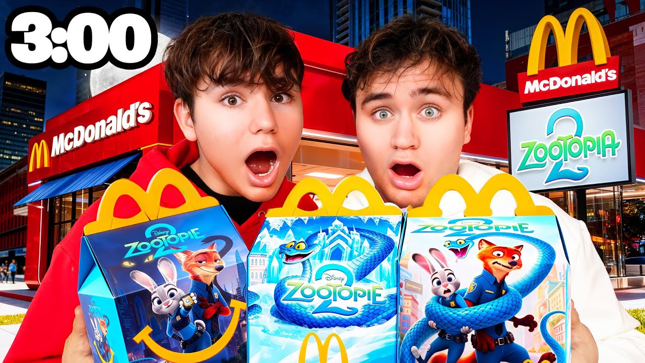 Ne JAMAIS commander le Happy Meal ZOOTOPIE 2  … surtout À 3H DU MATIN !