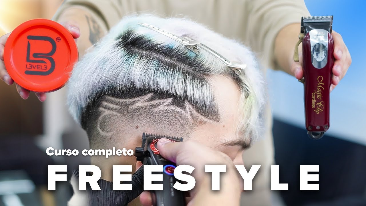 Como hacer LINEAS O DISEÑOS en el cabello FACIL 🚨 - LINE DESIGN Haircut Tutorial (CURSO DE BARBERIA)