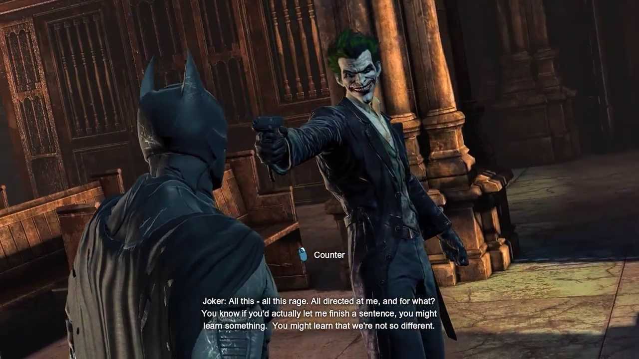 Batman Arkham Origins: Joker Boss Fight