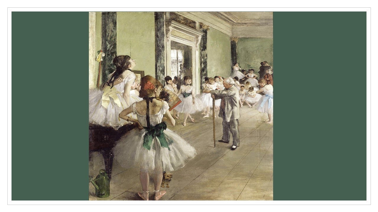 The Ballet Class, Edgar Degas