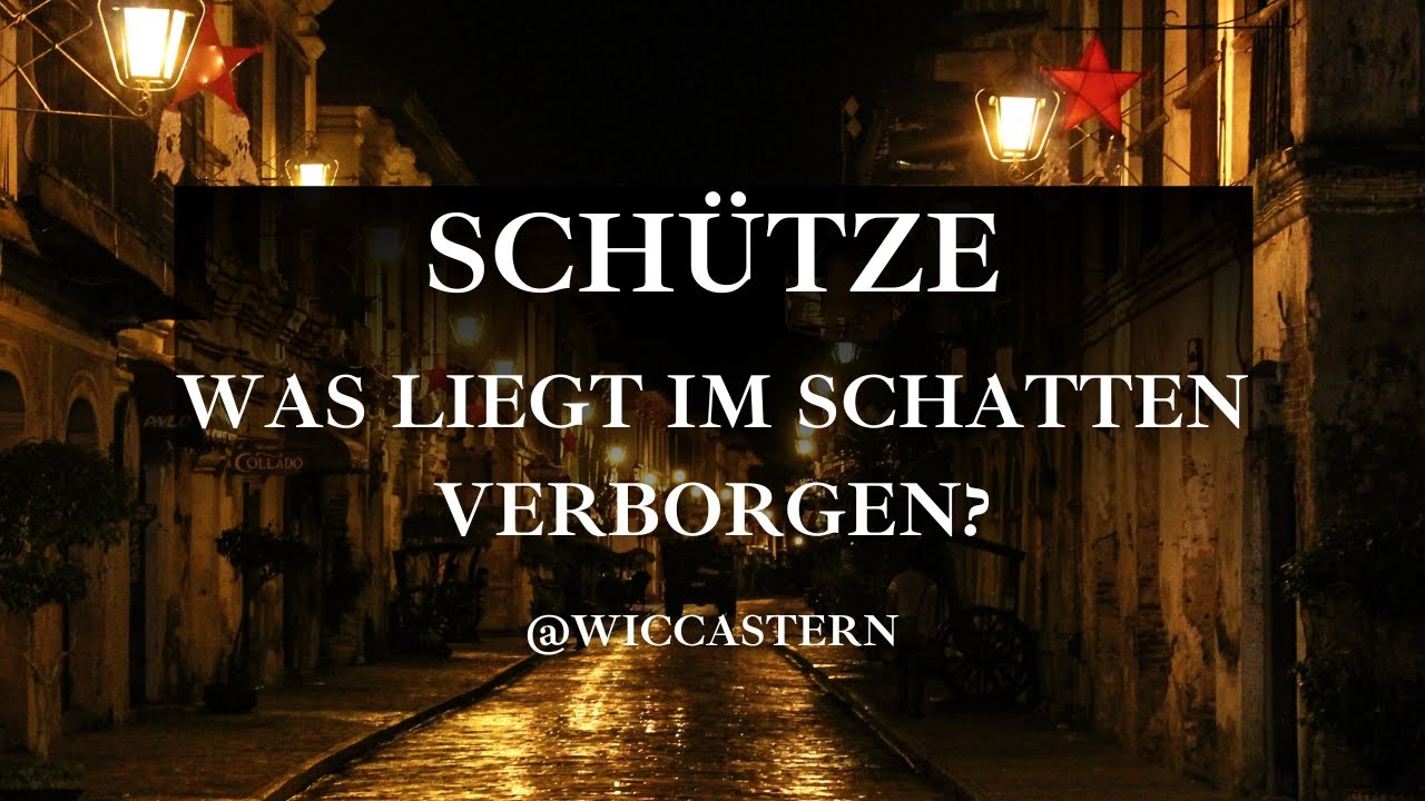 SCHÜTZE Tarot | WAS LIEGT IM SCHATTEN VERBORGEN!