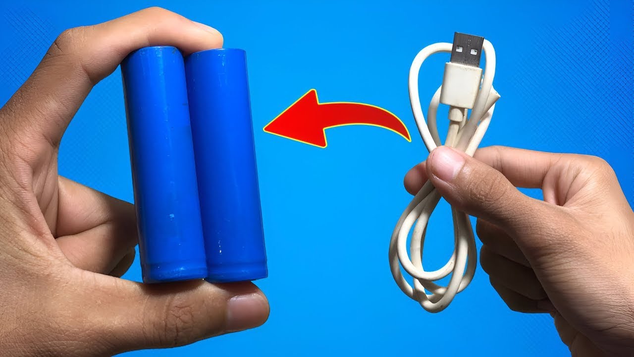 Stop Buying New Lithium Batteries! Here’s a Better Way with a USB Adapter | invention Tools
