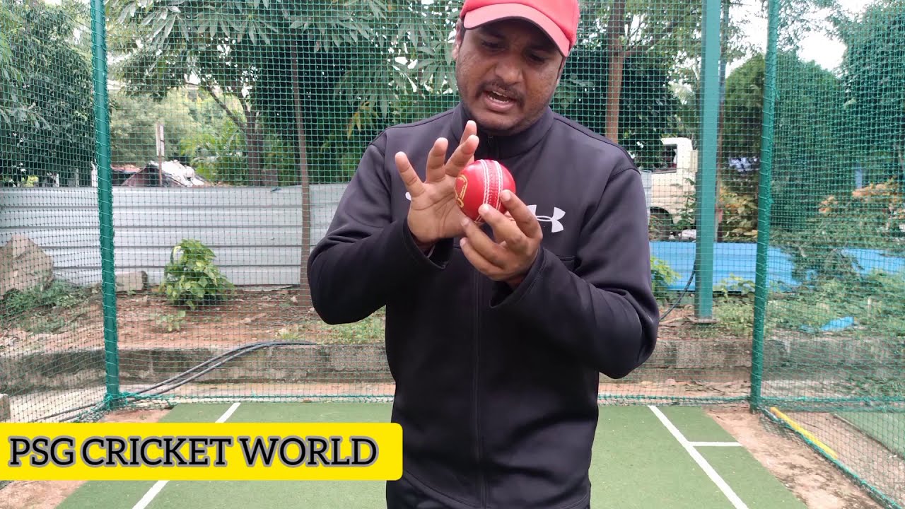 how to grip the ball for fast bowling ExplaineD in telugu clearly #msdhoni #viratkholi #cricket