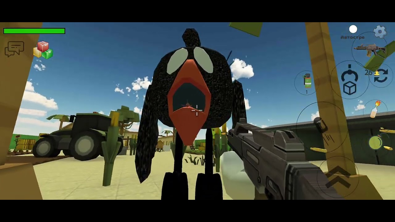 играю в приватный сервер chicken gun