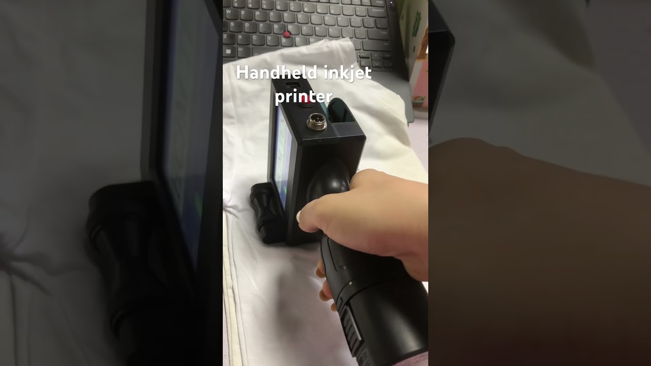 Handheld Inkjet Printer: Customize Clothes Instantly &ndash; Wash-Resistant & Easy#inkjetprinter #printer