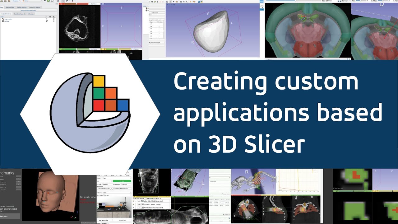Создание пользовательских приложений на основе 3D Slicer
