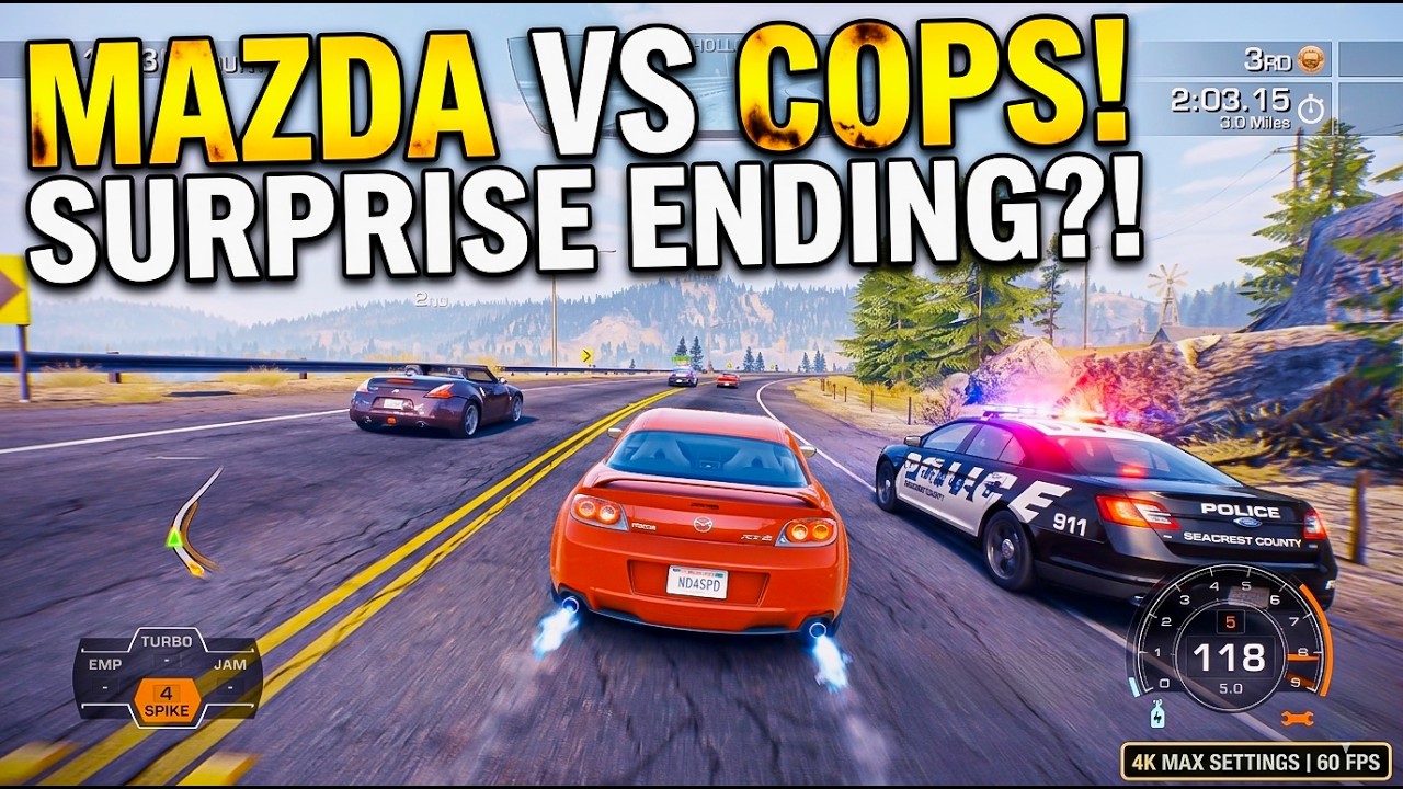 Can the Mazda Win? | 4-Car Street Race Action