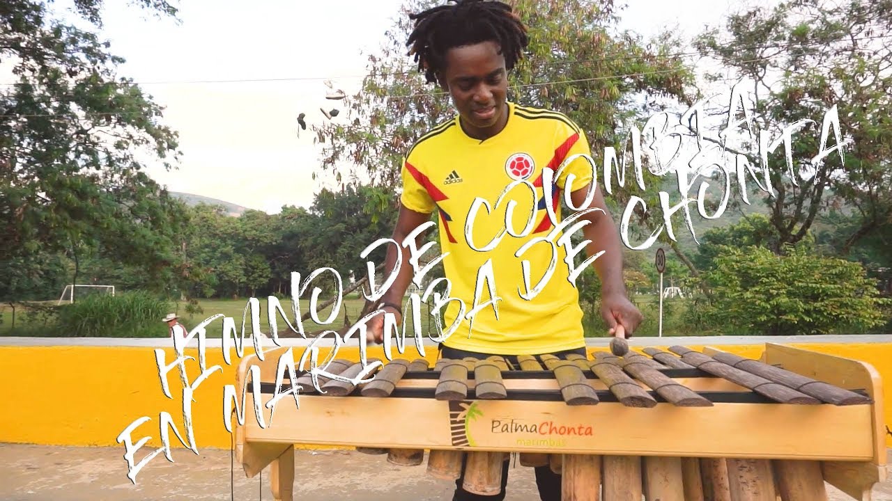 HIMNO  DE COLOMBIA-MARIMBADE CHONTA- KIKE RIASCOS