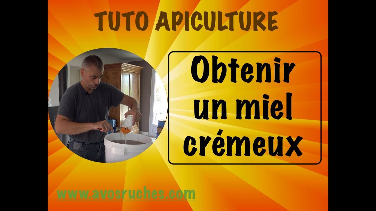 TUTO apiculture, un miel crémeux sans effort
