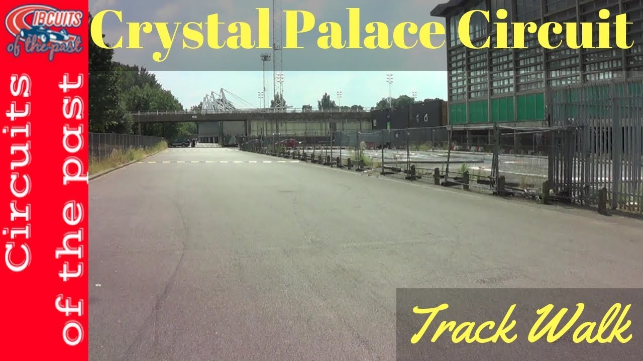 Crystal Palace Circuit Track Walk 1953 - 1972 layout