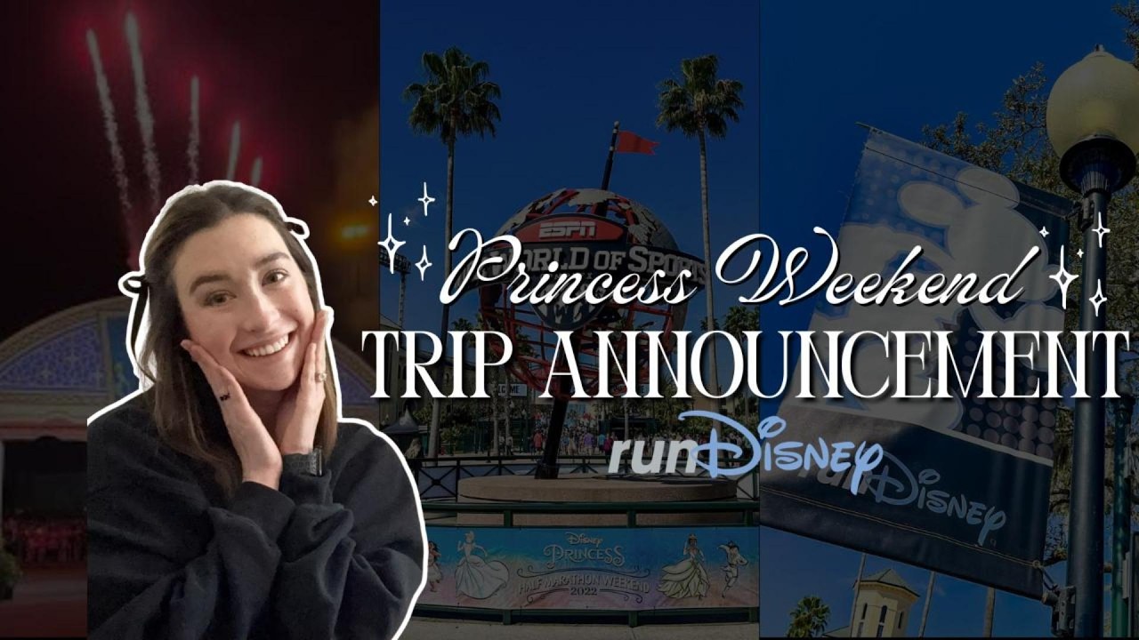 ✨SURPRISE Trip Announcement✨ princess half marathon, resort reveal, flower and garden & more!