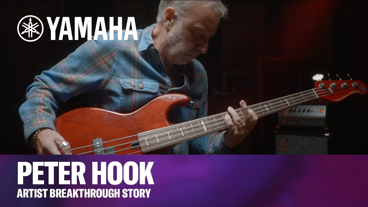 Yamaha | Artist Breakthrough Story | Peter Hook &ndash; &ldquo;Playing Makes Me So Happy, I&rsquo;ve Found Peace.&rdquo;