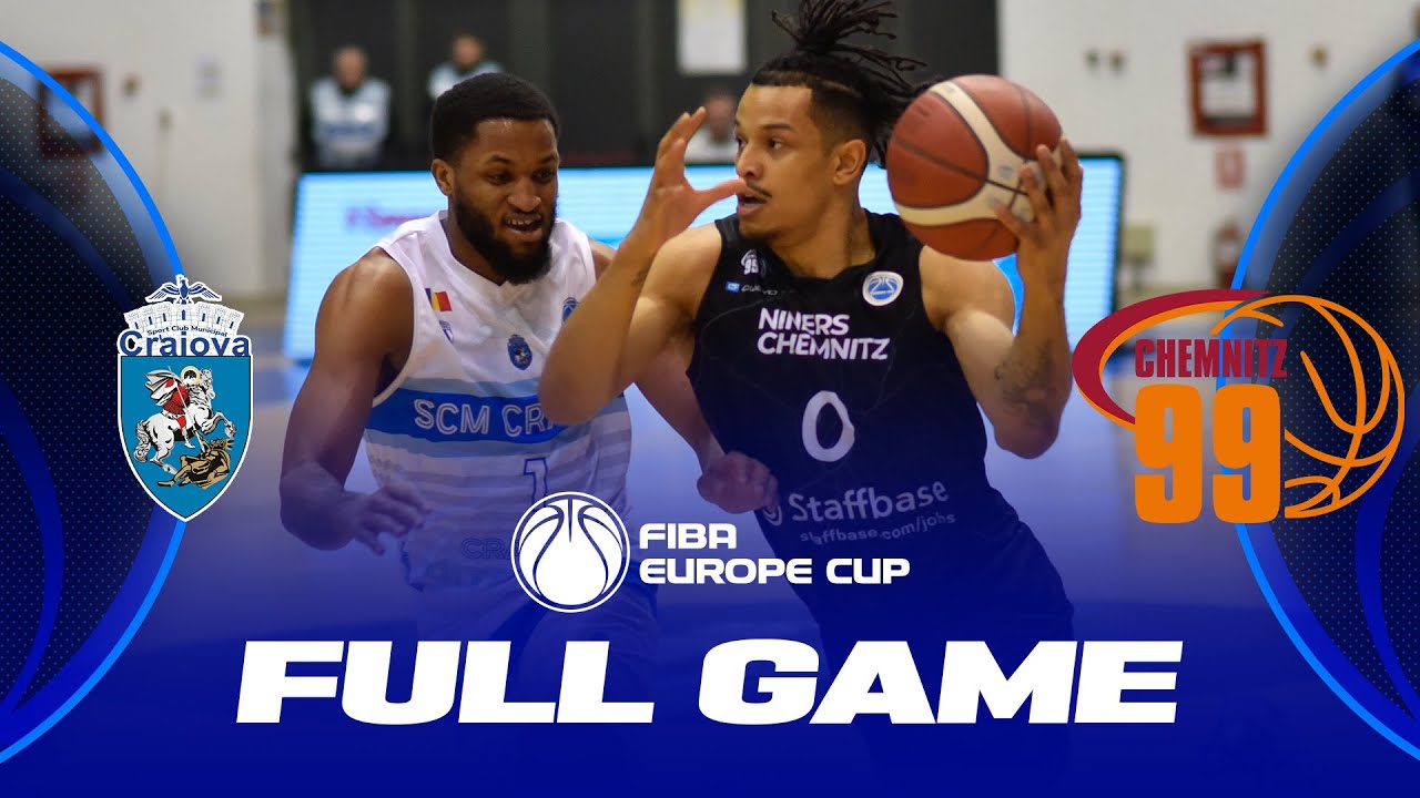 SCMU Craiova v Niners Chemnitz | Full Basketball Game | FIBA Europe Cup 2022-23