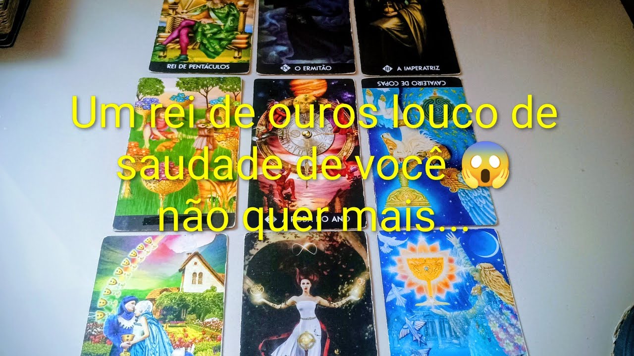 LEÃO ♌Um rei de ouros louco de saudade de você., não quer mais ficar longe 