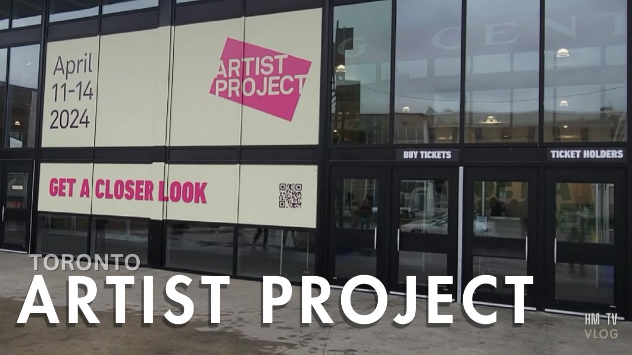 Artist Project Toronto -April 2024  - Art Walk vlog