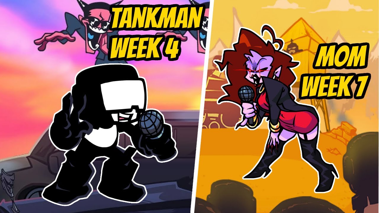 Tankman Sings M.I.L.F + Mom Sings Ugh - Friday Night Funkin'