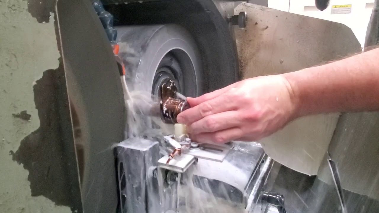 V-Block Centerless Grind for Thread Rolling