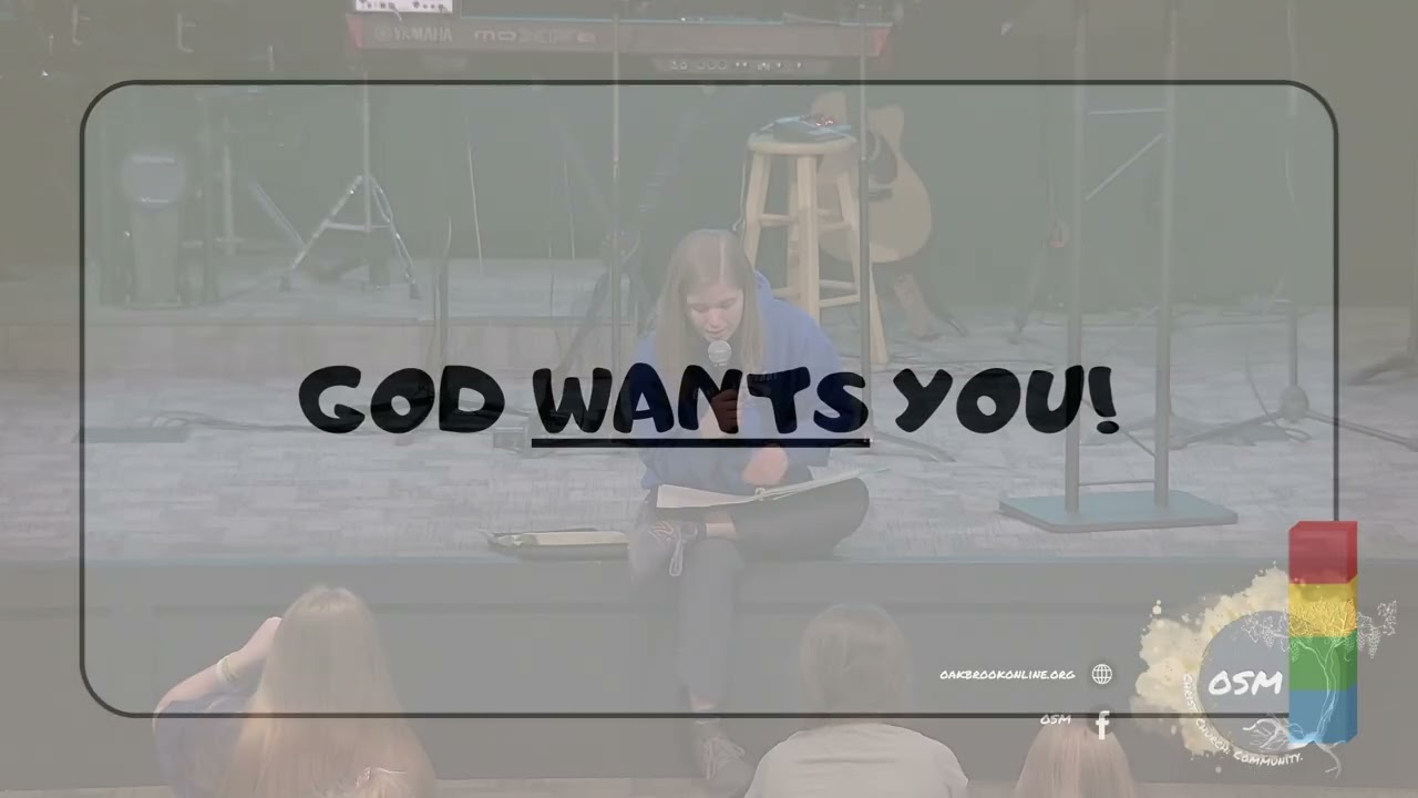 God Wants You | John | OSM