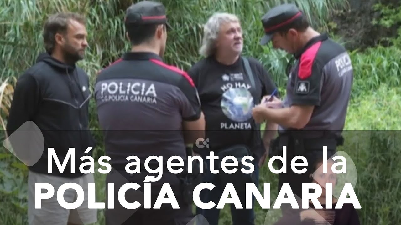 Más agentes de la Policía Canaria