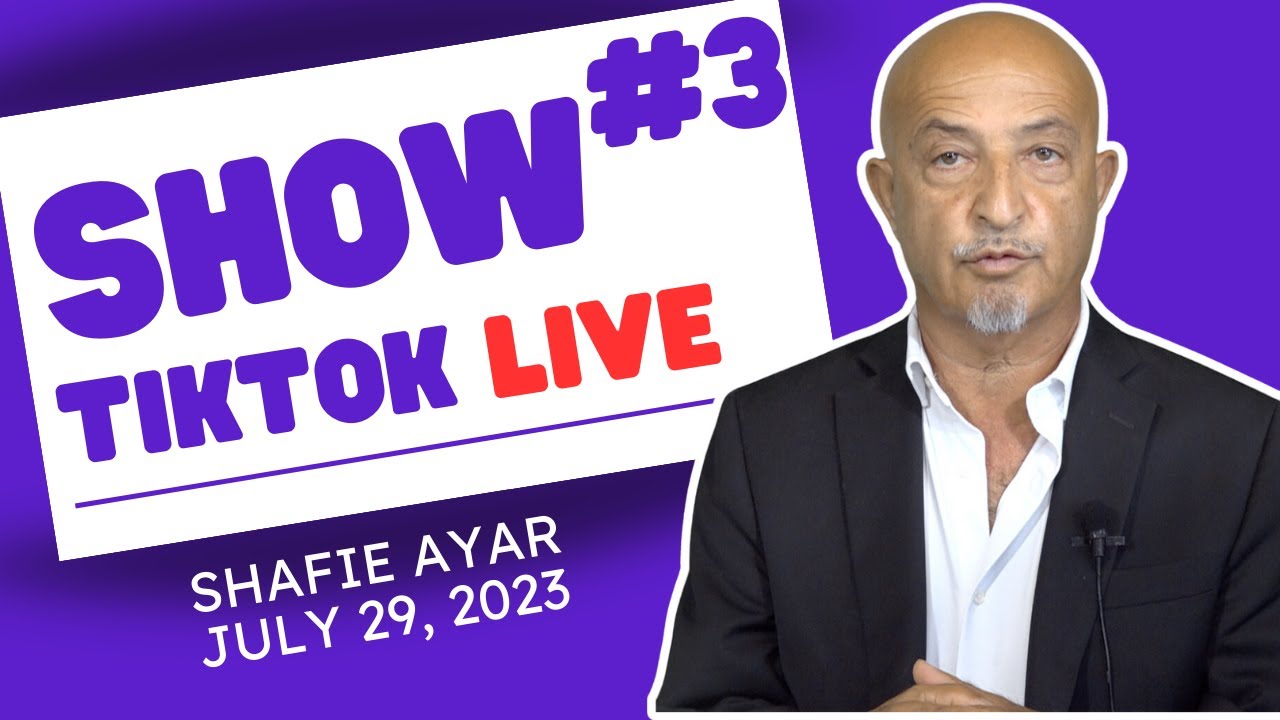 Shafie Ayar- TikTok Live | Show 3 #ShafieAyarTikTok #ShafieAyar