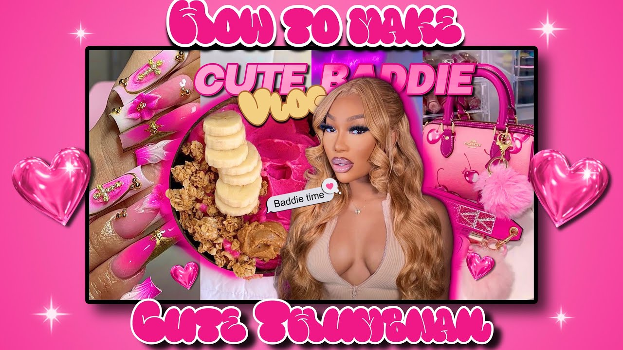HOW TO MAKE A CUTE YOUTUBE THUMBNAIL 🩷✨| FOR FREE ON YOUR IPHONE💓✨ | LEAHTHEPLUG
