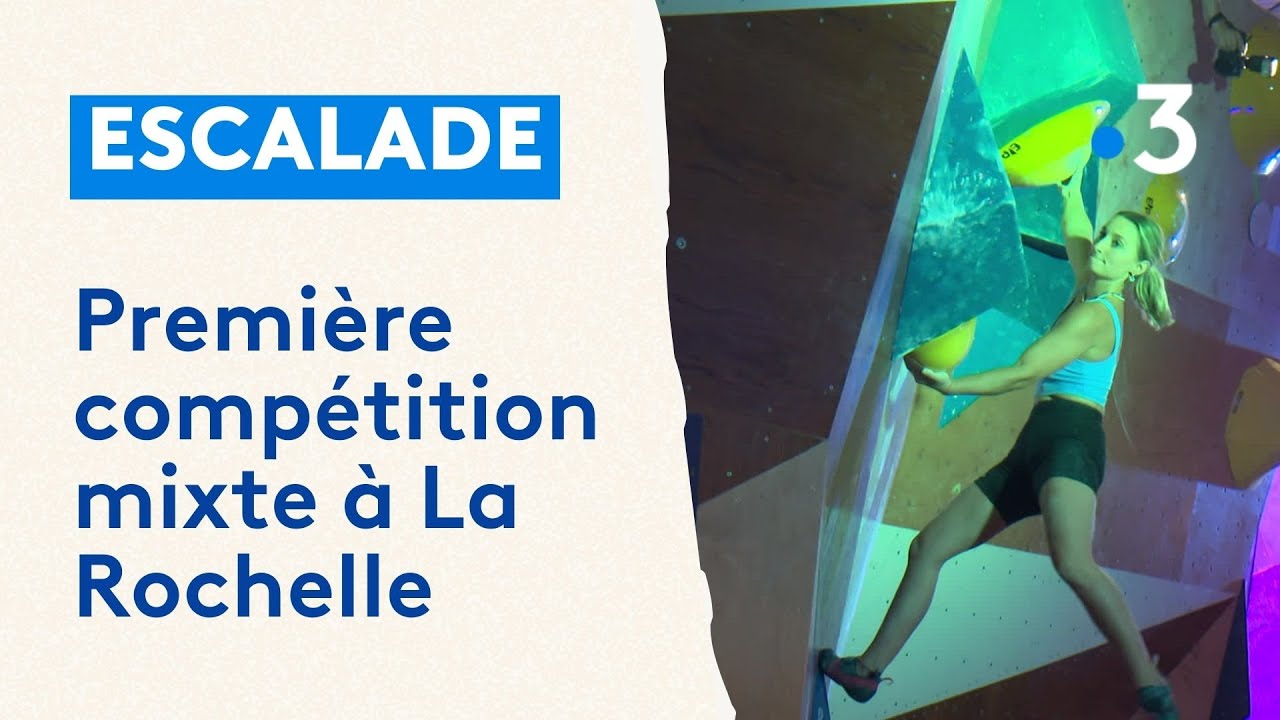 Escalade : premi&egrave;re comp&eacute;tition mixte aux Cabanes Urbaines &agrave; La Rochelle