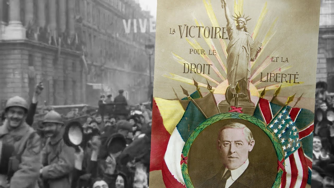 1918, les 14 points du président Wilson