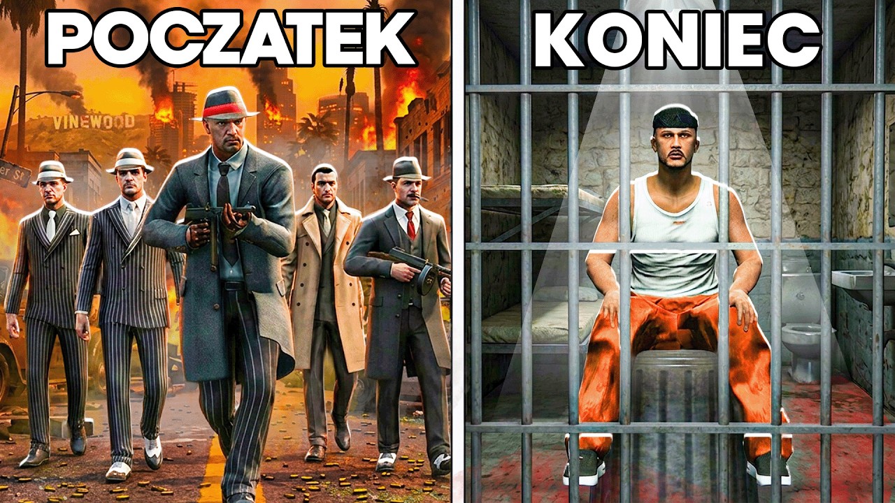 Twoje Życie jako KAŻDY STOPIEŃ MAFII w GTA V😨